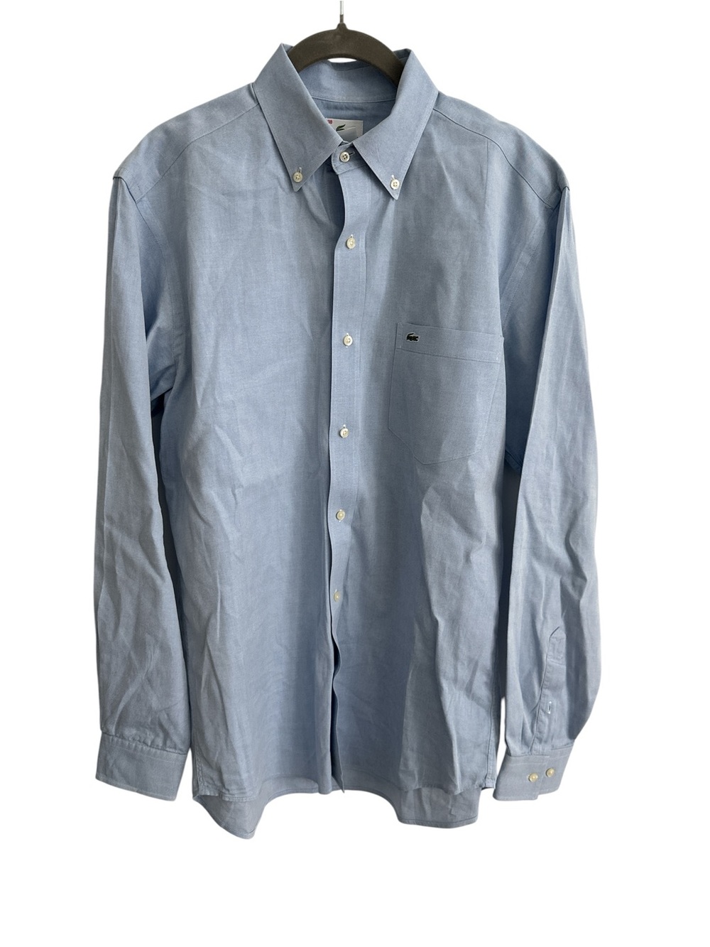 Lacoste Men’s Pale Blue Button-Down Dress Shirt